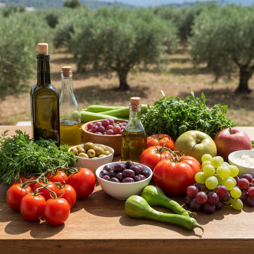 Μεσογειακά φρέσκα λαχανικά